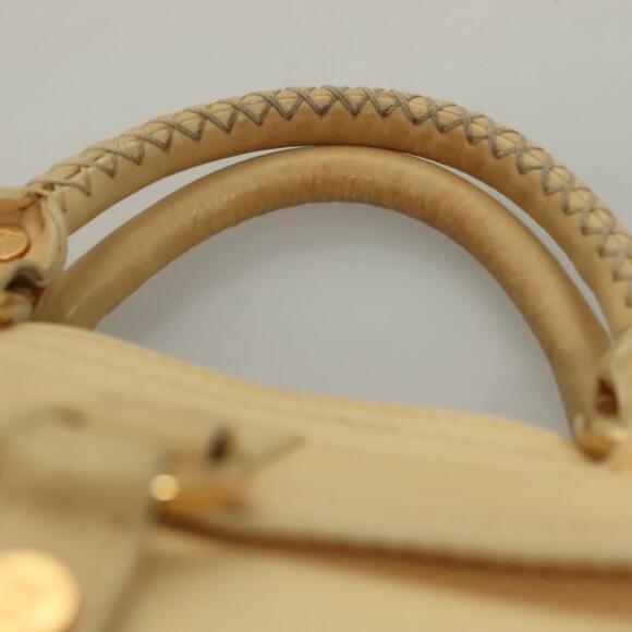 CELINE Boogie Hand Bag Leather Beige Gold - Picture 8 of 13